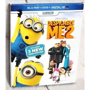 Despicable Me 2 Blu-Ray/DVD/Digital HD Combo Pack With 3 New Mini-Movies